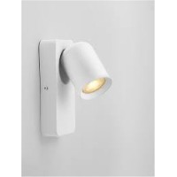 9011339 КОСМИНА ЅИДНА СВЕТИЛКА LED GU10 1x10W 230V IP20 БЕЛА НОВА ЛУЧЕ